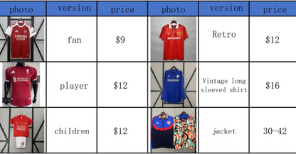 Football Shirt Vendor